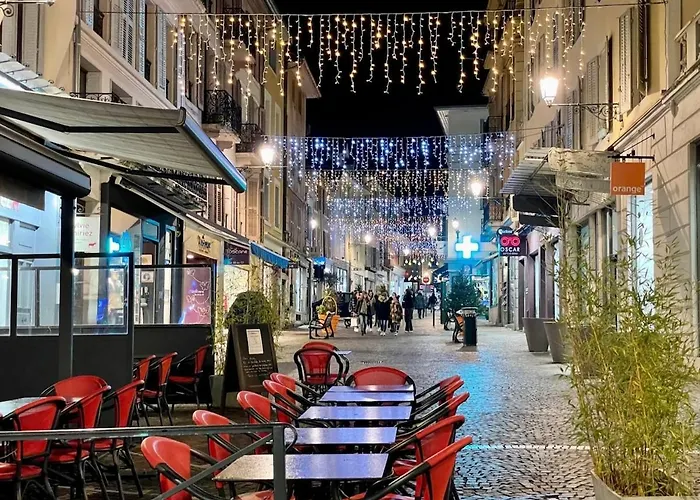 Apartment T3 ,100m2, Centre Ville, Classe 3 Etoiles Aix-les-Bains